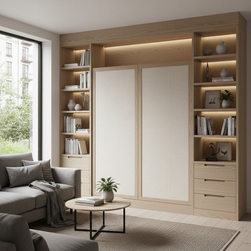 Built In Bookcase Installation in Charlotte, NC