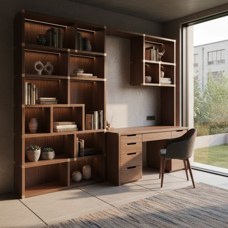 Custom Bookshelves Service in Charlotte, NC
