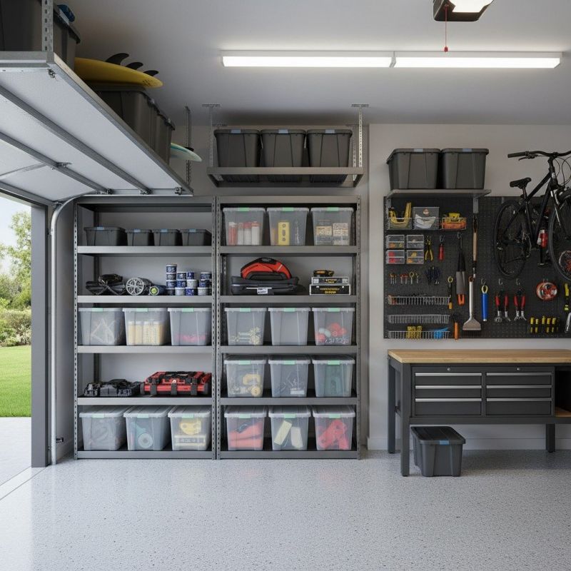 Garage Shelves Installation in Rockville, MD